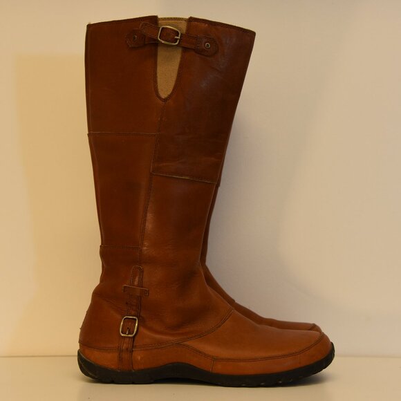 Brown Leather Women's Boots - Picture 12 of 15